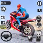 自行车特技比赛(spider tricky bike stunt race)